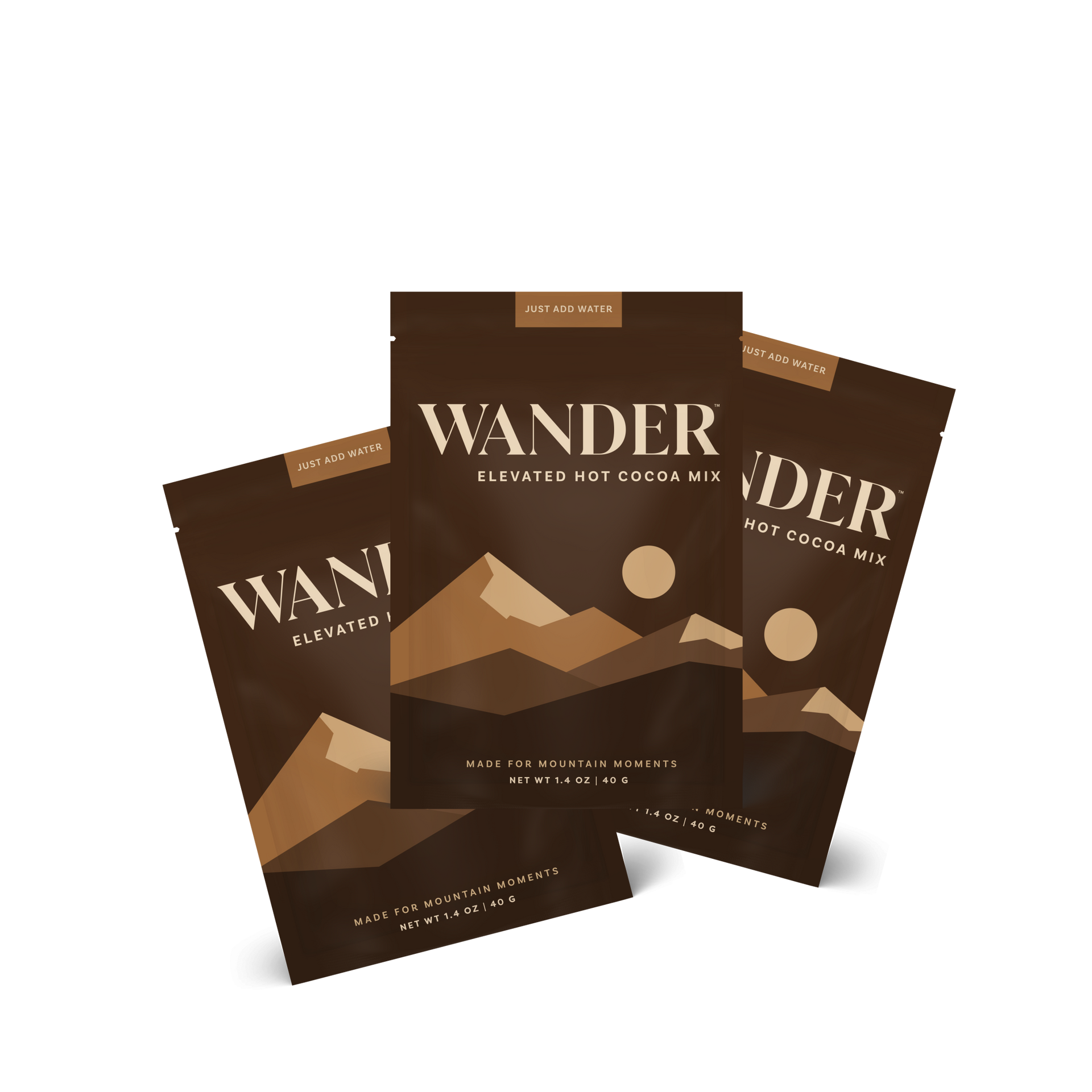 Premium Hot Cocoa Mix-Made for Mountain Moments-Single Serve